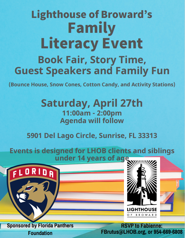 Family Literacy event logo