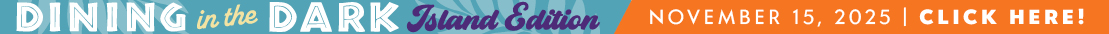 Dining in the dark Island Edition November 15, 2025 logo
